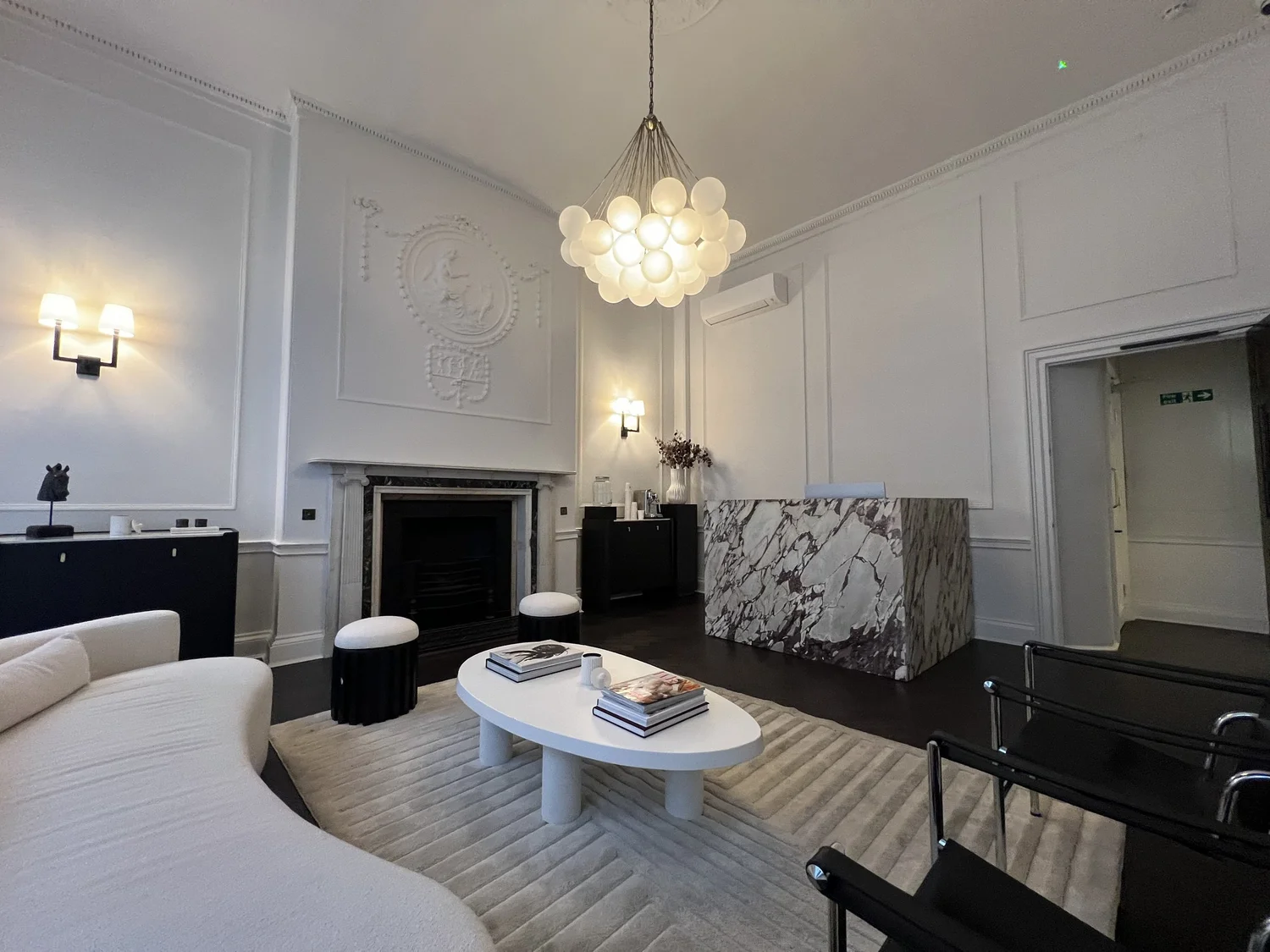 Harley Street Injectables clinic reception